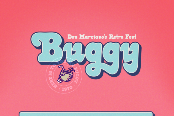 Buggy: A Retro Display Font with Editorial Warmth