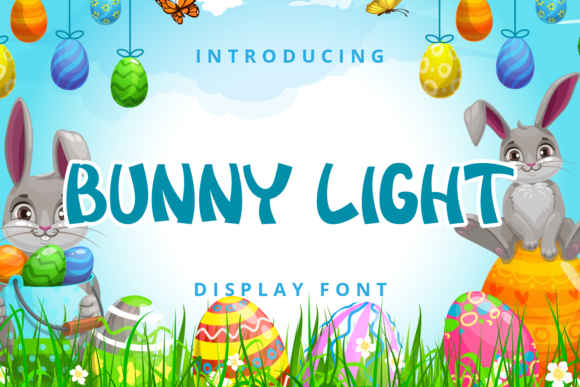 Bunny Light: A Whimsical Display Font for Web Designers