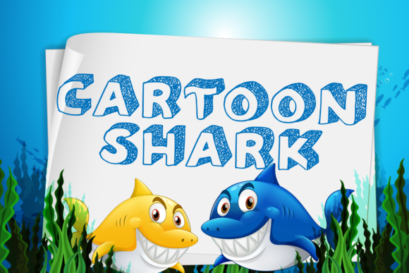 Cartoon Shark: A Jolly Display Font for Branding