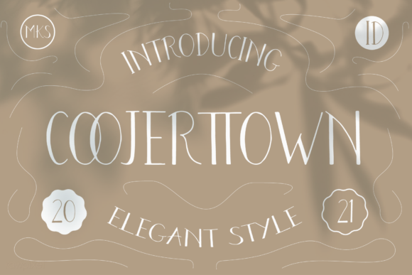 Coojertown: A Thin, Elegant Display Font for Branding