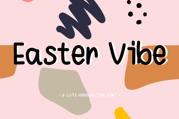 Easter Vibe: A Joyful Display Font for Web Designers