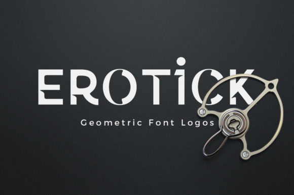 Erotick: A Futuristic Display Font for Bold Digital Branding