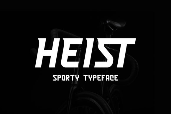 Heist: A Bold Display Font for Memorable Brand Identity
