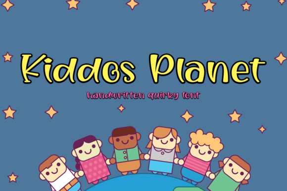 Kiddos Planet: A Cheerful Display Font for Brand Builders
