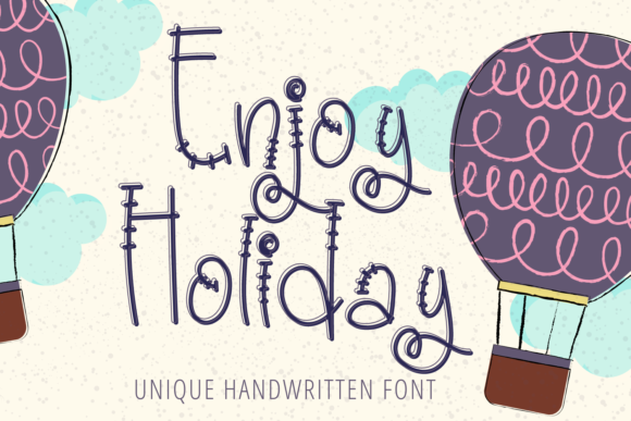 Making Your Brand Unforgettable with the Enjoy Holiday Typeface