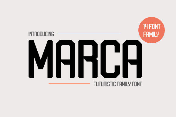 Marca: A Display Font With Real Character