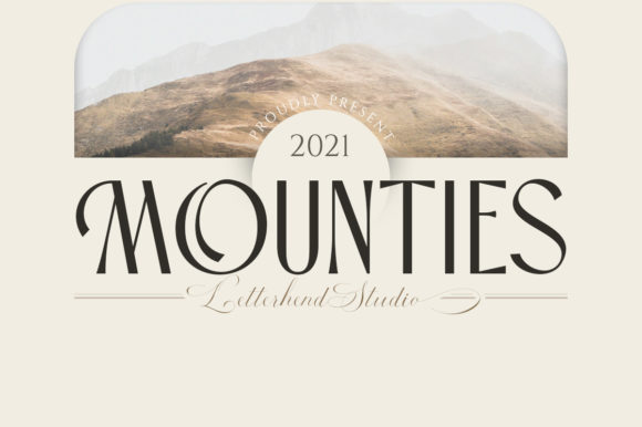 Mounties: A Display Font That Elevates Every Handmade Creation