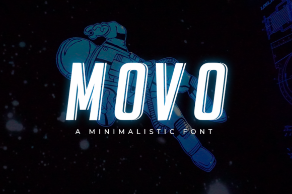 Movo: A Minimalist Display Font for Everyday Branding
