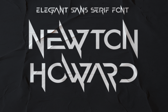Newton Howard: The Bold Display Font for Campaign Design