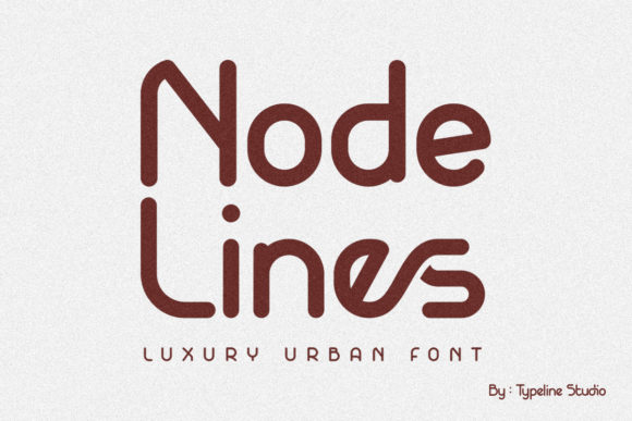 Nodelines: A Display Typeface That Refines Digital Design