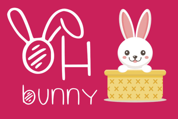 Oh Bunny: A Playful Display Font for Gentle Editorial Moments