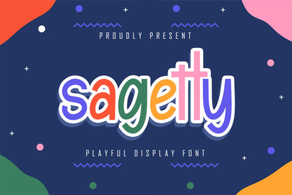 Sagetty: A Playful Display Font That Commands Attention