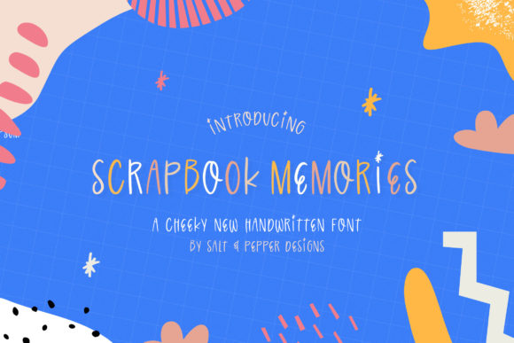 Scrapbook Memories: A Sweet Display Font for Makers