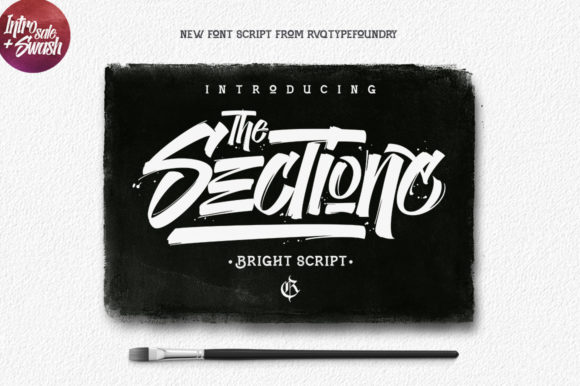 The Sectione Font: A Display Typeface for Bold Branding