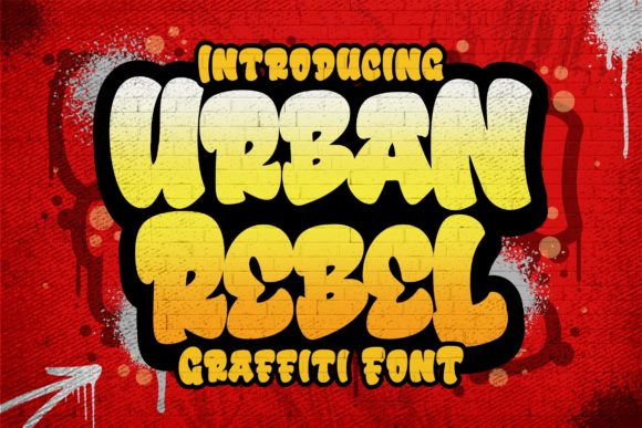 Urban Rebel: A Bold Graffiti Display Font